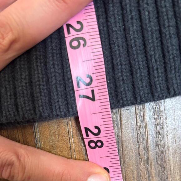 Black Gap XL Button-Up Cardigan Sweater 100% Cotton - Picture 5 of 6